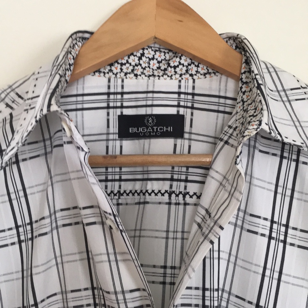 BUGATCHI UOMO button down dress shirt